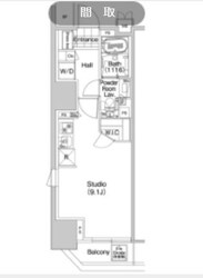 京急蒲田駅 徒歩3分 11階の物件間取画像